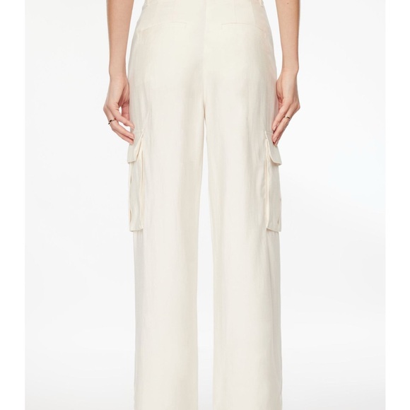 Elegant Cream Cargo women Pants - Picture 3 of 8